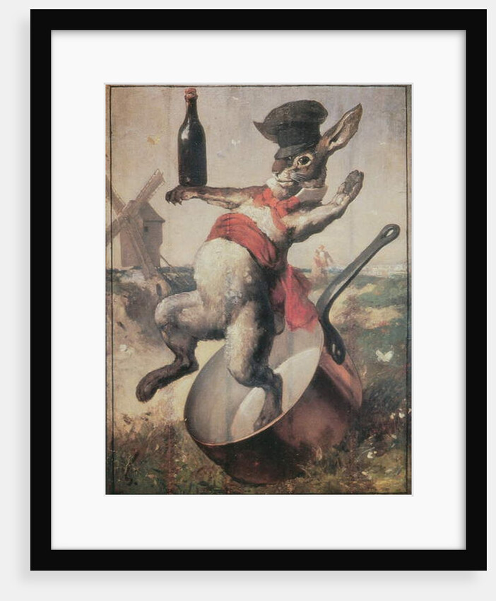 Sign of the Cabaret 'Au Lapin Agile', 1875 by Andre Gill