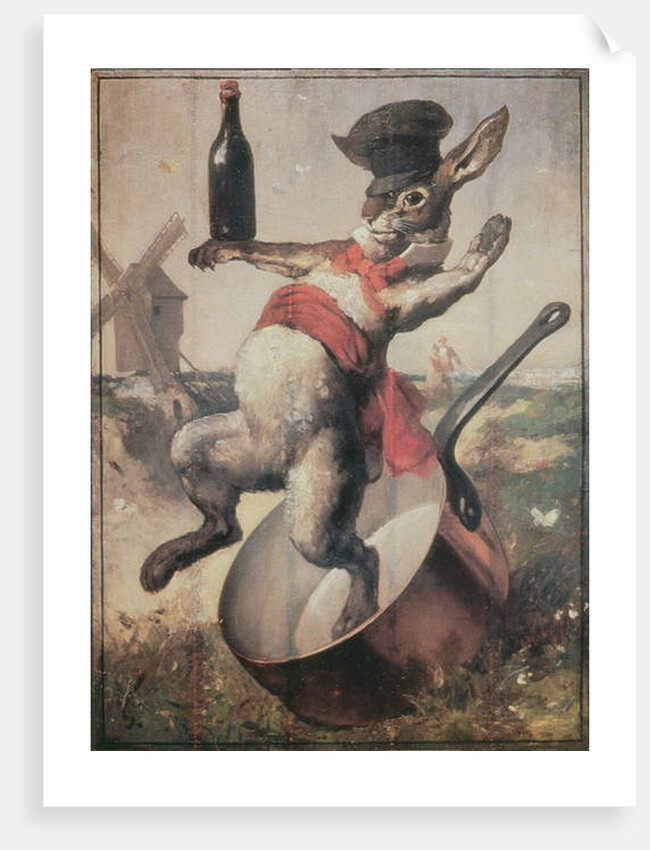 Sign of the Cabaret 'Au Lapin Agile', 1875 by Andre Gill