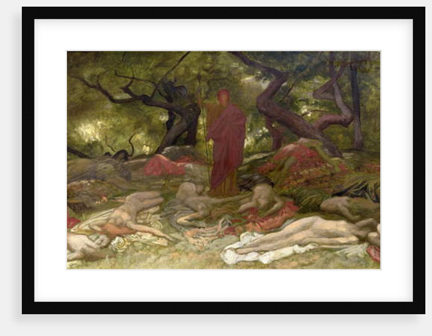 Dionysus and the Bacchantes, c.1900 by William Blake Richmond