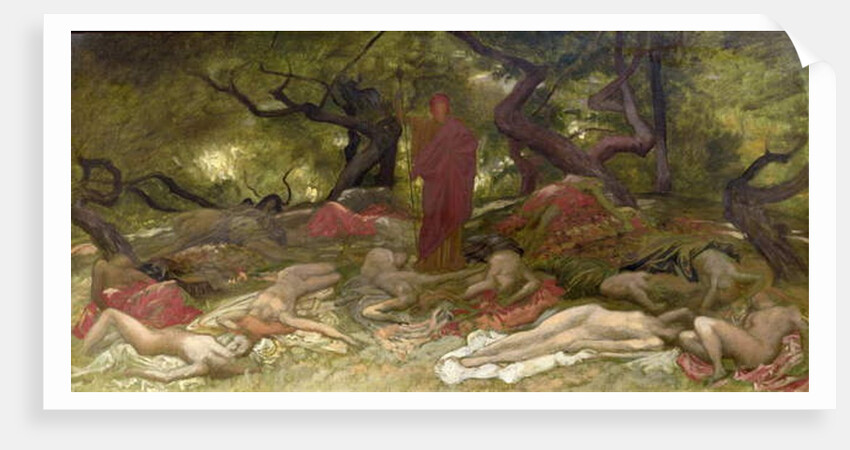 Dionysus and the Bacchantes, c.1900 by William Blake Richmond