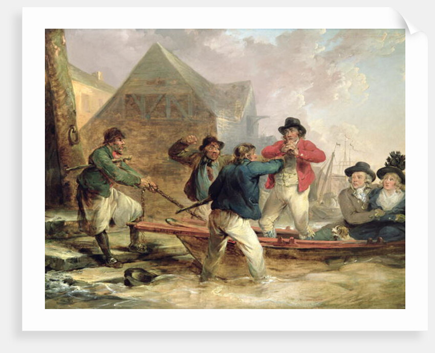 The Pressgang, 1790 by George Morland