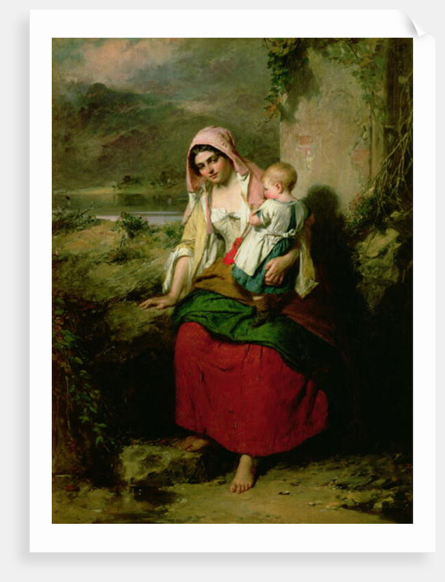 Taking Rest, 1858 by Thomas Faed