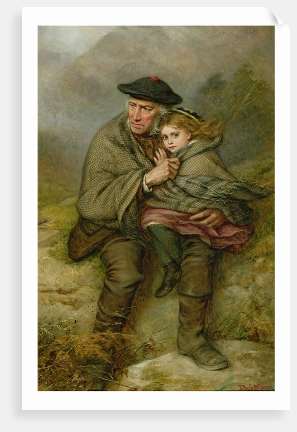 The Cauld Blast, 1876 by Joshua Hargrave Sams Mann