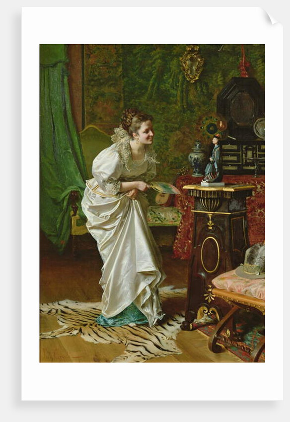 Paying her Respects to his High Mightiness by Tito Conti