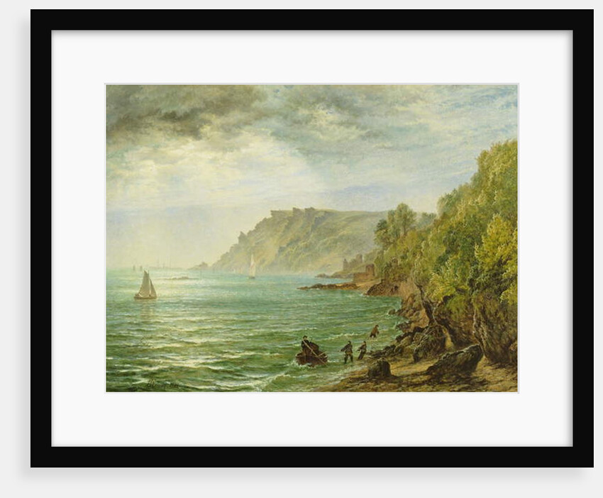Salcombe Estuary, South Devon, 1882 by Henry Dawson