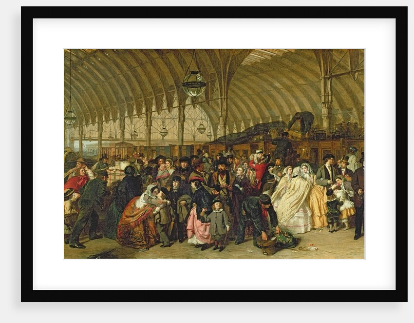 The Railway Station, 1862 by William Powell Frith