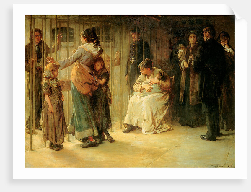 Newgate: Committed for Trial, 1878 by Frank Holl
