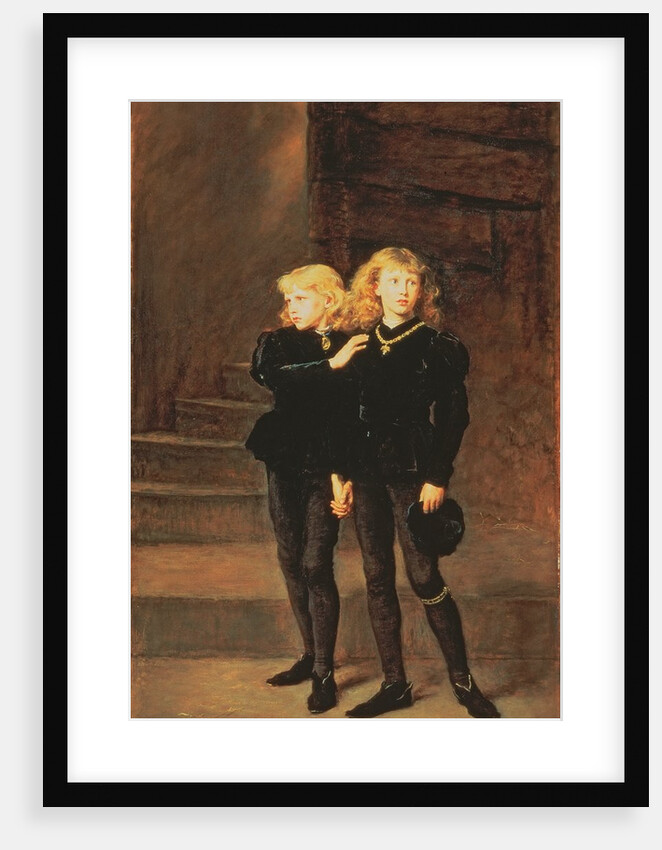 The Princes Edward and Richard in the Tower, 1878 by John Everett Millais