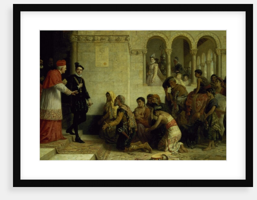 The Supplicants. The Expulsion of the Gypsies from Spain, 1872 by Edwin Longsden Long
