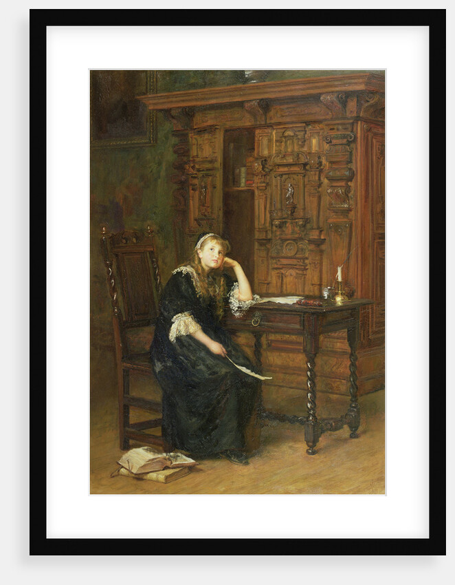 Princess Elizabeth in Prison. 1879 by John Everett Millais