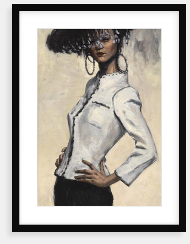 Suzy Chanel, 1997 by Robert Burkall Marsh