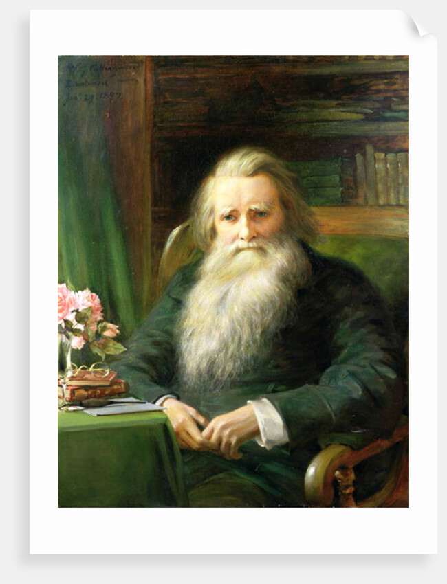Portrait of John Ruskin 1897 by William Gersham Collingwood