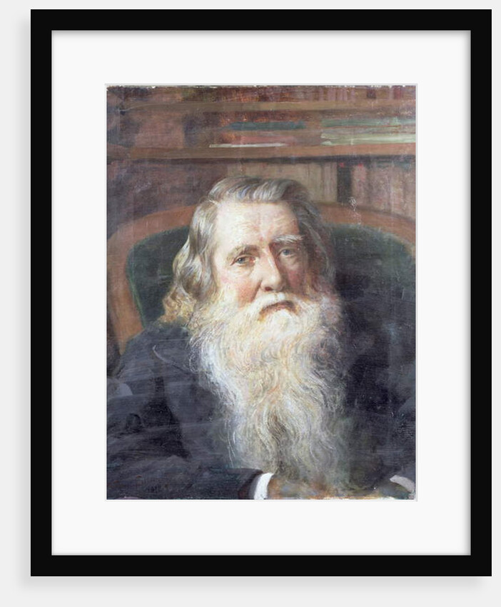 Portrait of John Ruskin 1898-99 by Joseph Arthur Palliser Severn