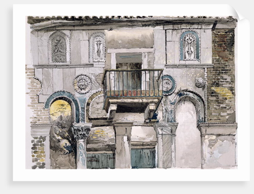 Fondaco dei Turchi, Venice by John Ruskin