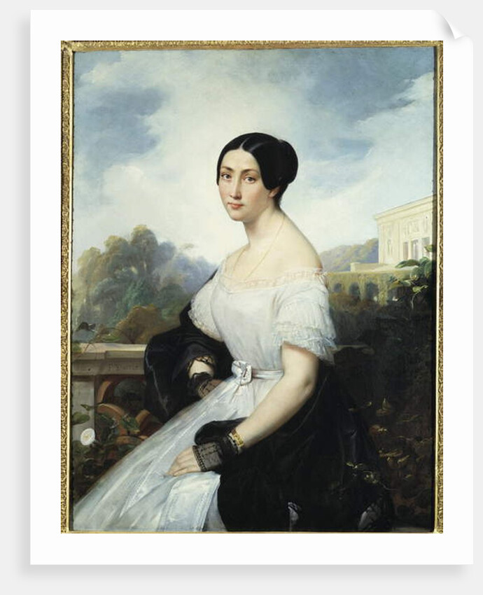 Giulia Grisi, 1840 by Francois Bouchot