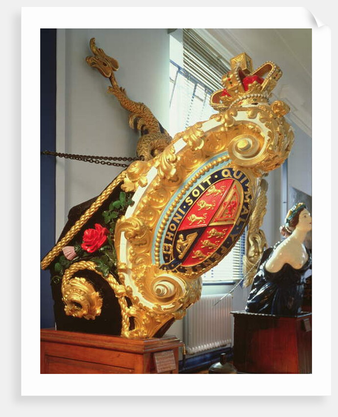 Figurehead of HMY Victoria and Albert II by English School