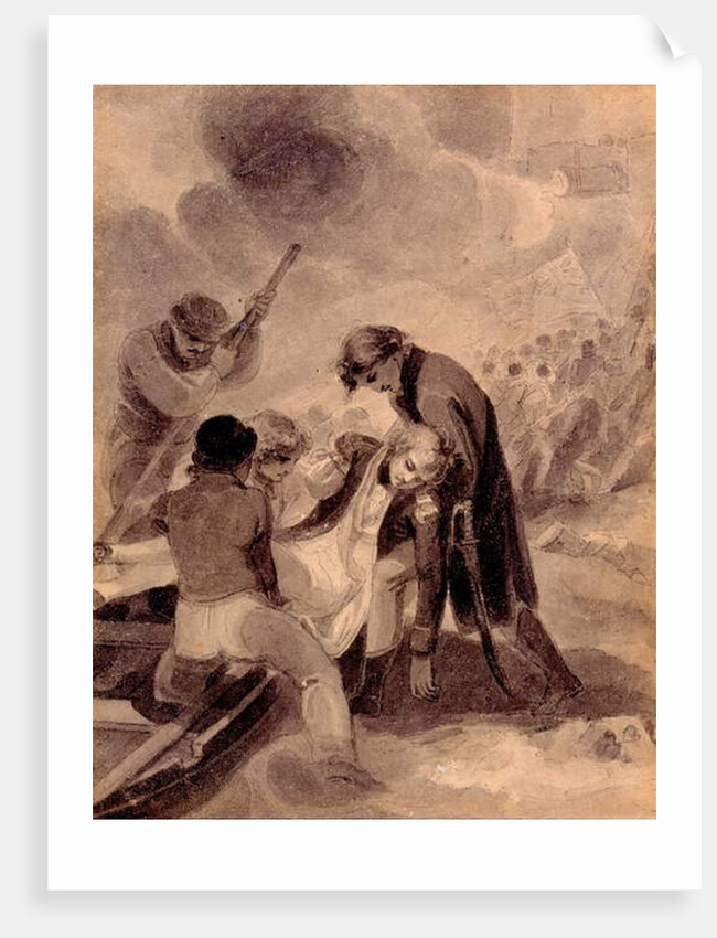 Affair of Teneriffe, 1808 by William I Bromley