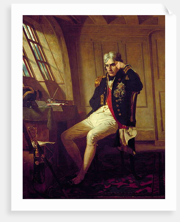 Portrait of Nelson by Charles Lucy