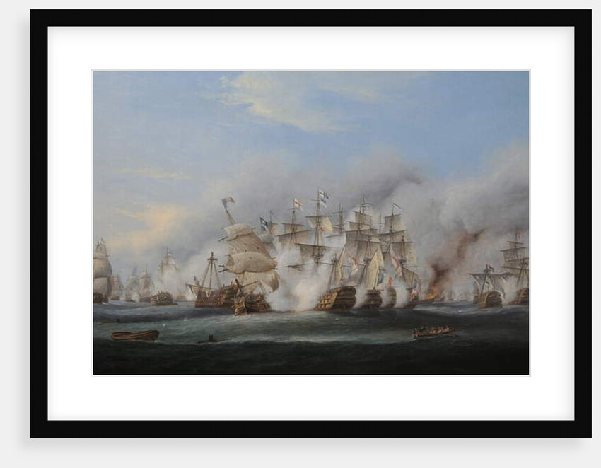 Battle of Trafalgar by Thomas Luny