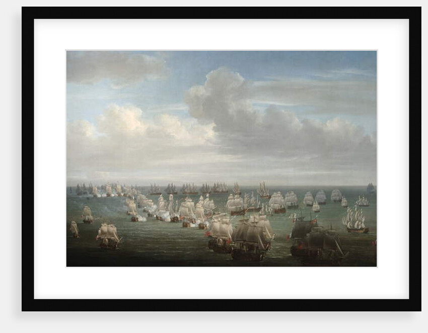 The Battle of Trafalgar by Nicholas Pocock