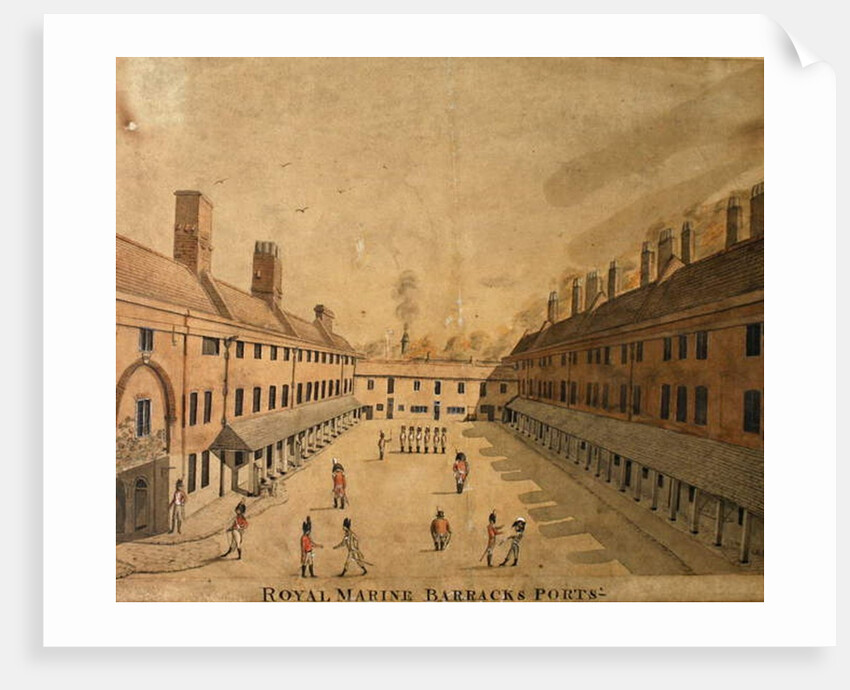 Royal Marine Barracks, Portsmouth, Hampshire by School English