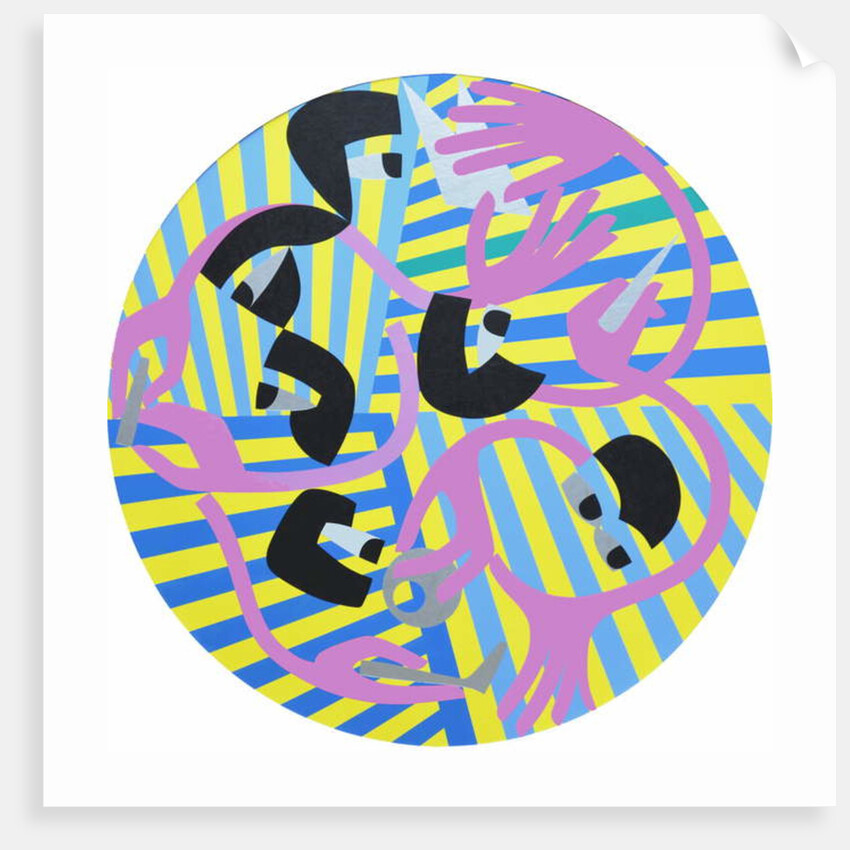 Working plan, 1972 by Ron Waddams