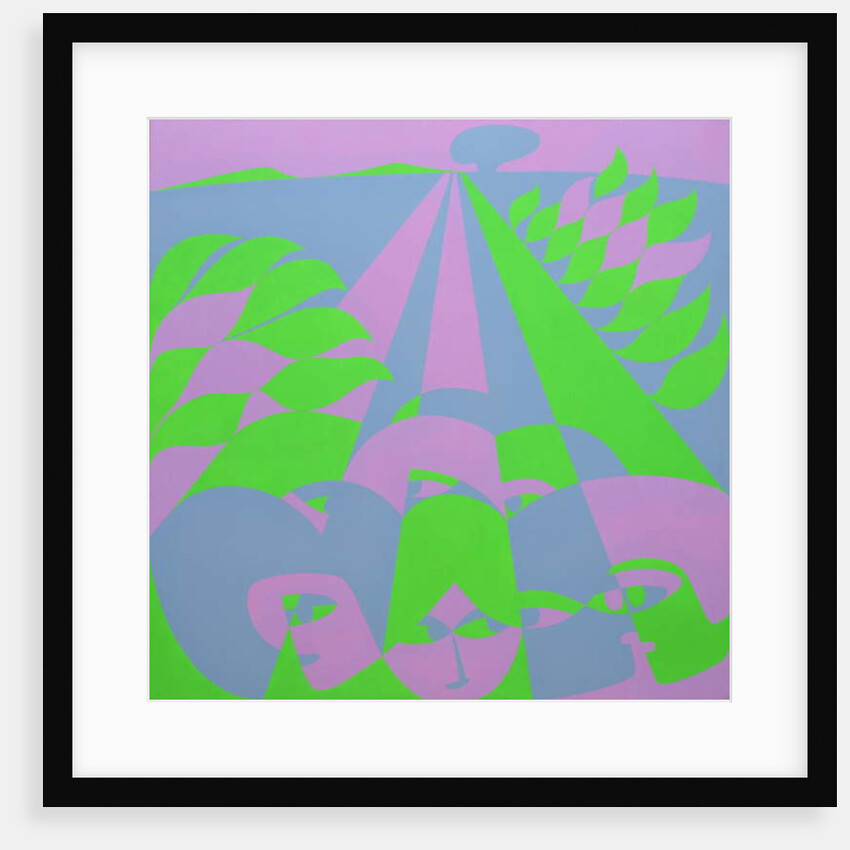 Whispers and small laughter, 1975 by Ron Waddams
