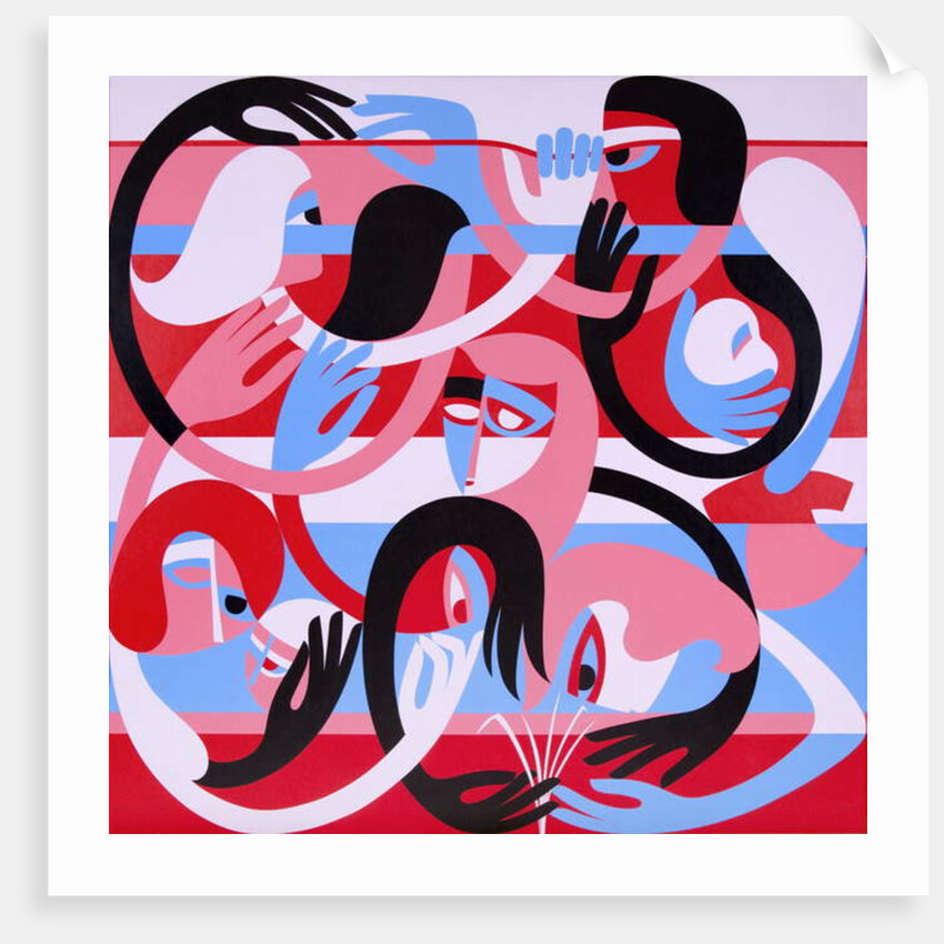 Blue Gate , 1985 by Ron Waddams