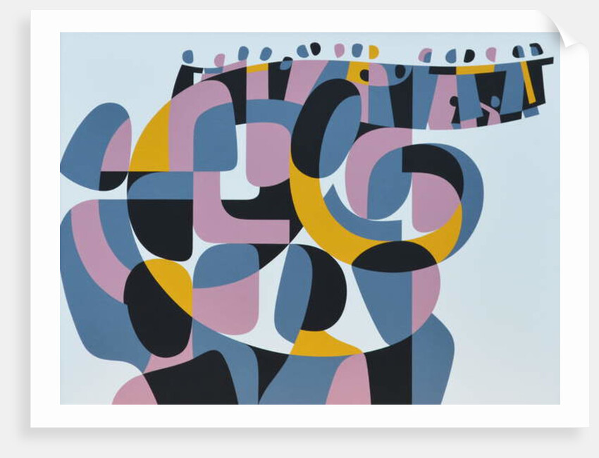 Portrait in grey, 1989 by Ron Waddams