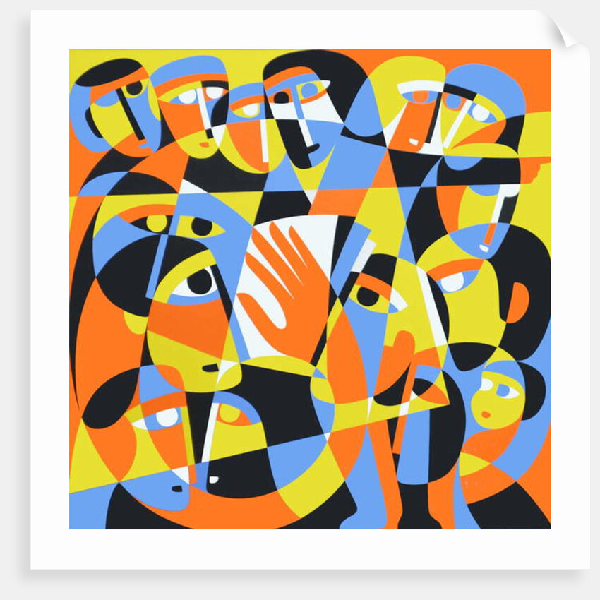 Gathered, 1997 by Ron Waddams