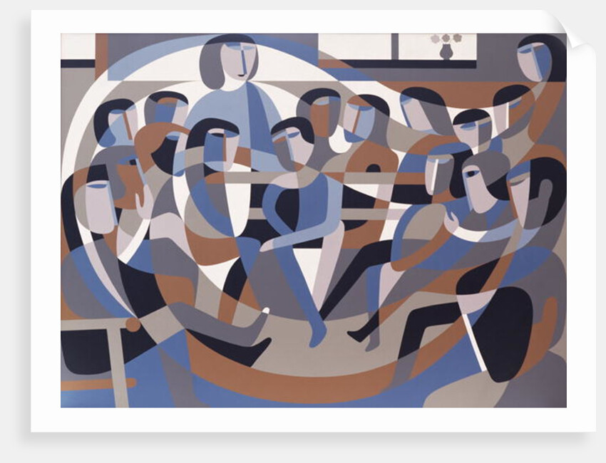 Jordan's Quaker Meeting 2, 1993 by Ron Waddams