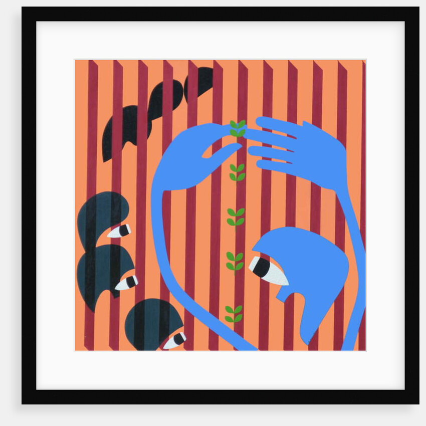Transplanting, 1967 by Ron Waddams