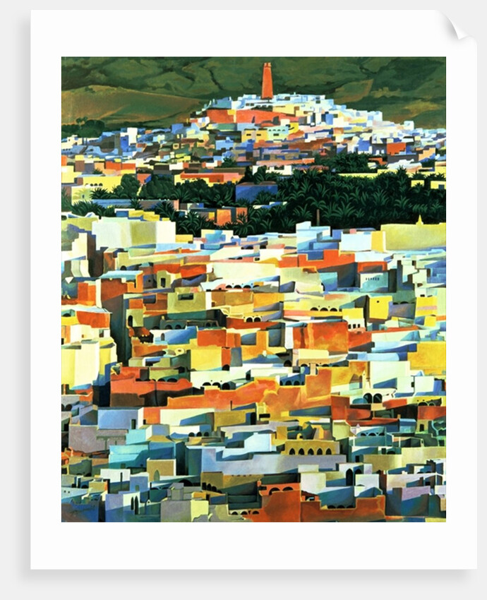 North African Townscape by Robert Tyndall