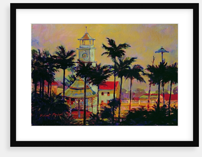 Main Square, Cuetzalan, Mexico by Robert Tyndall