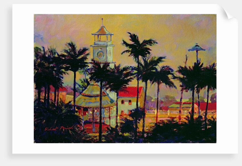 Main Square, Cuetzalan, Mexico by Robert Tyndall