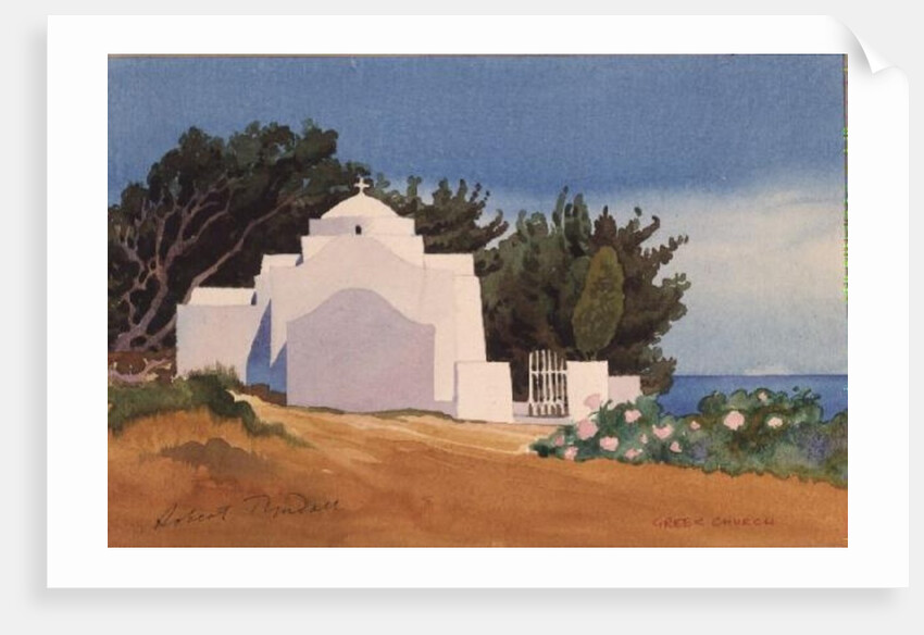Greek Church by Robert Tyndall