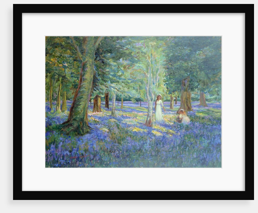 Bluebell Wood, 1908 by Robert Tyndall