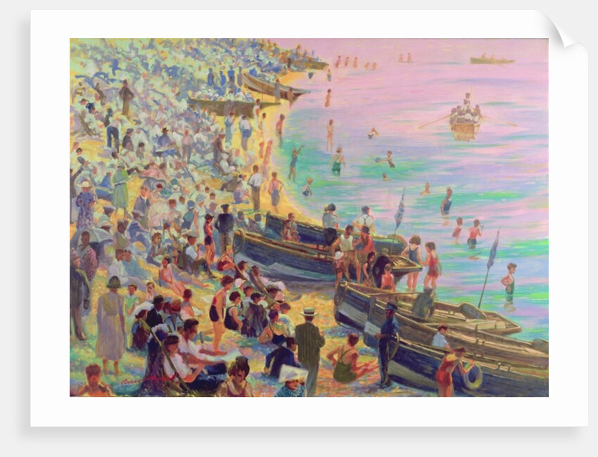 Brighton Beach by Robert Tyndall