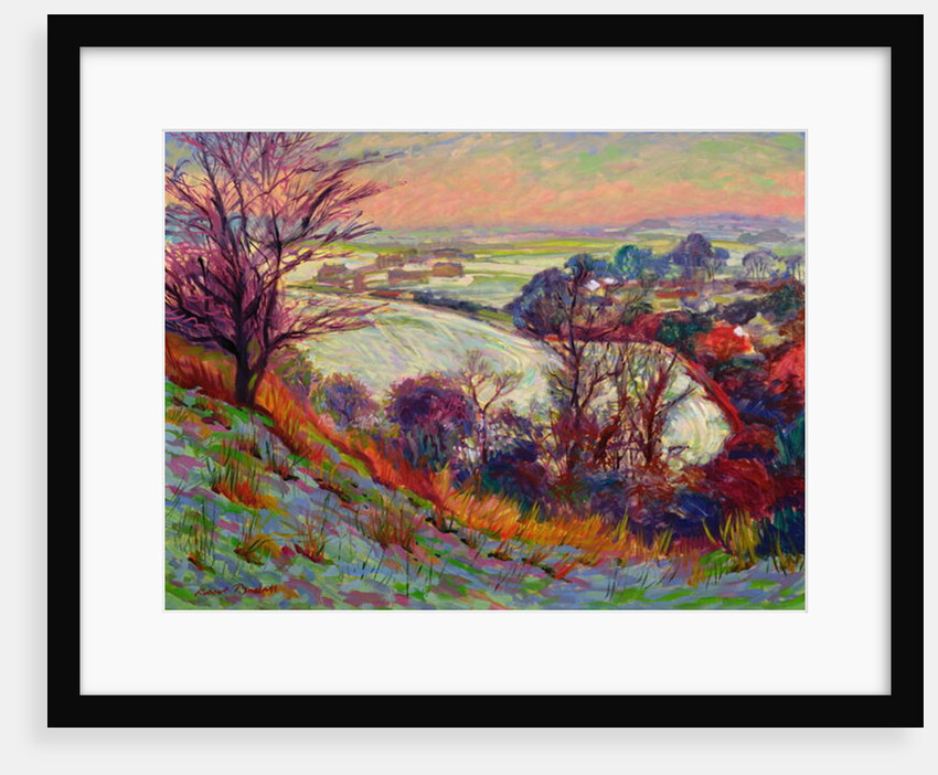 The Downs in Winter by Robert Tyndall