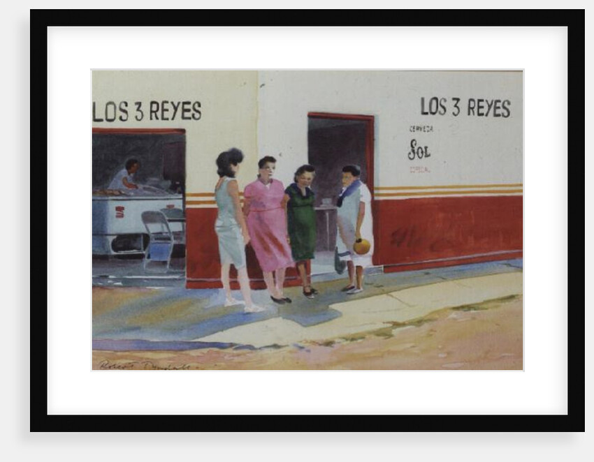Conversation, Yucatan, Mexico by Robert Tyndall