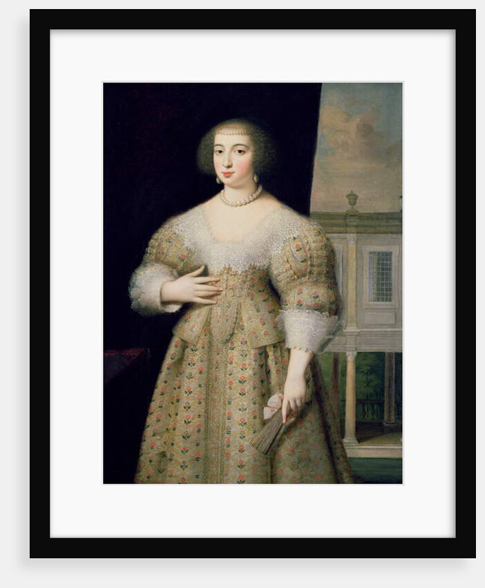 Portrait of Anne of Austria by Louis Ferdinand Elle