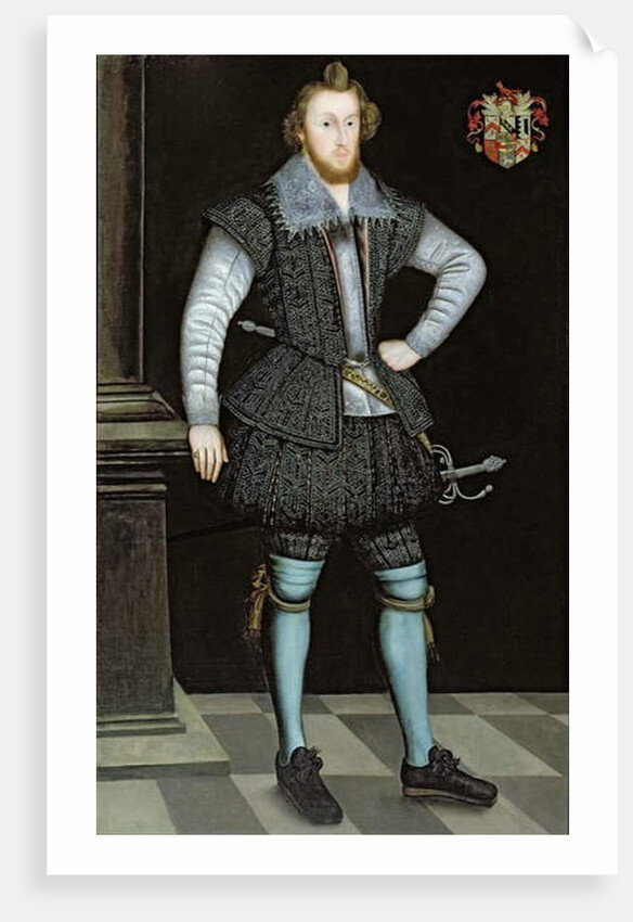 Portrait of Sir Edward Fox of Gwrrnego by English School