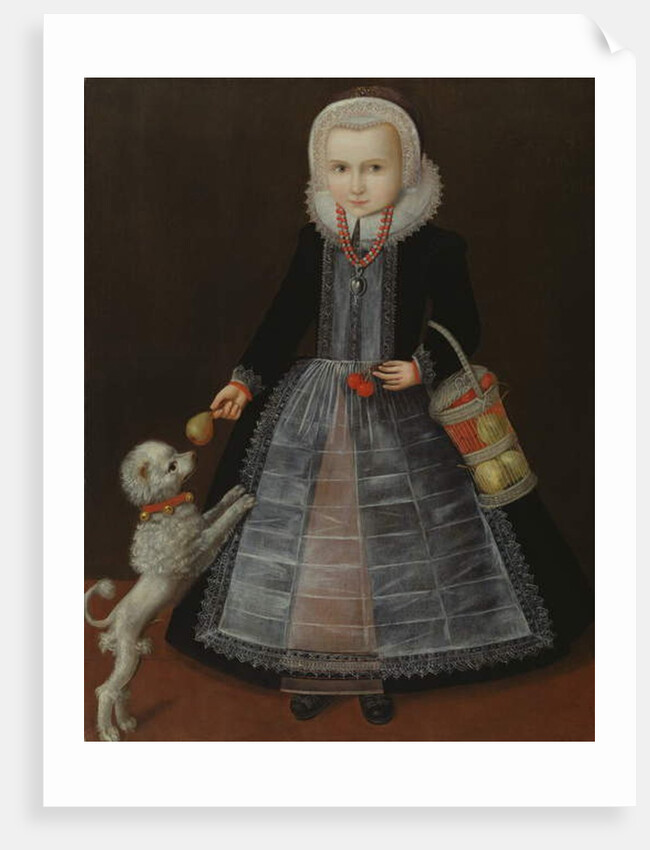 Portrait of a Girl, c.1610 by School of Friesland