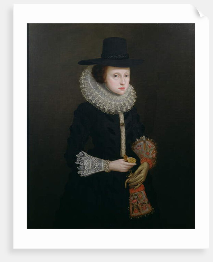 Portrait of Hester Crispe, c.1620 by English School