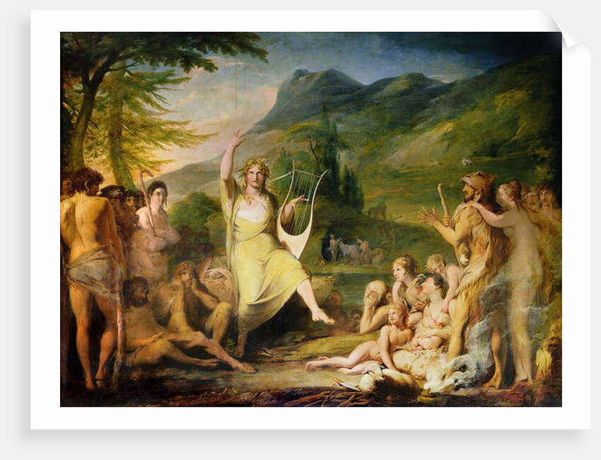 Orpheus, first in series of 'The Progress of Human Culture and Knowledge', c.1777-84 by James Barry