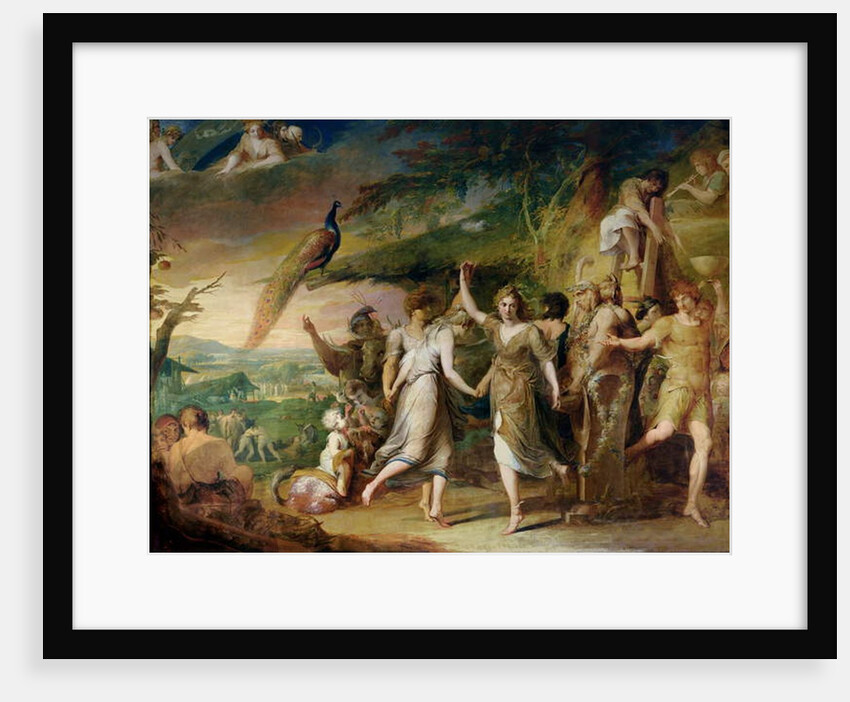 A Grecian Harvest Home, or Thanksgiving to the Rural Deities, Ceres, Bacchus Sylvanus and Pan by James Barry