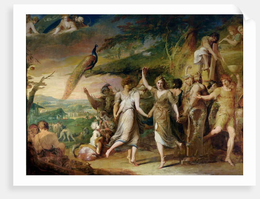A Grecian Harvest Home, or Thanksgiving to the Rural Deities, Ceres, Bacchus Sylvanus and Pan by James Barry