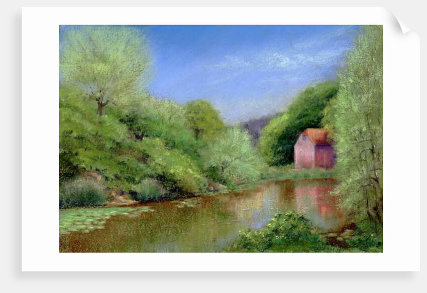 Down Stream to the Mill, 2010 by Anthony Rule