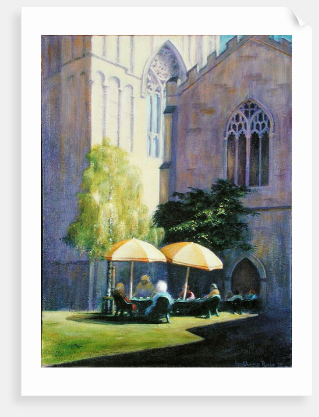 Refectory Garden, Exeter Cathedral, 1999 by Anthony Rule