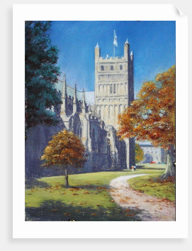 Exeter Cathedral - North Tower, 2003 by Anthony Rule